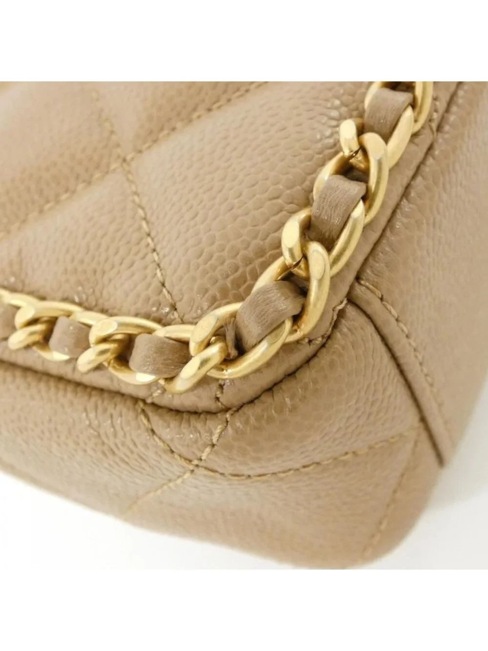 Chanel Shoulder Bag Beige